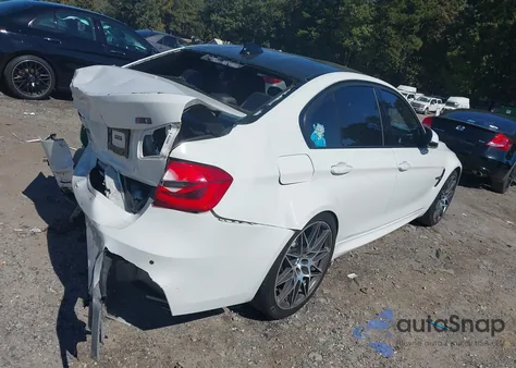 2017 BMW M3 from USA, damaged, VIN WBS8M9C50H5G42313